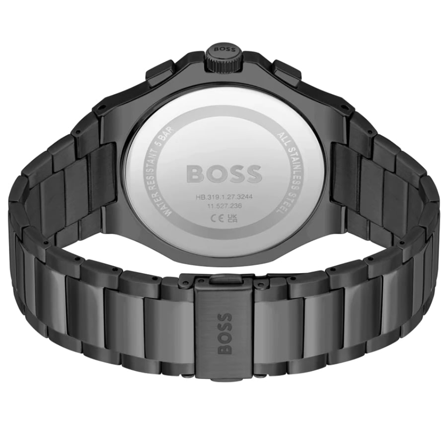 Hugo boss black stainless steel watch best sale
